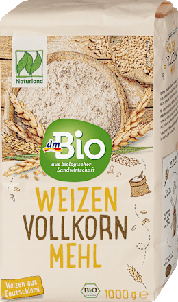 Weizenmehl Vollkorn dmBio