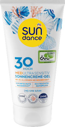 Sonnencreme Gel, MED ultra sensitiv, LSF 30 SUNDANCE