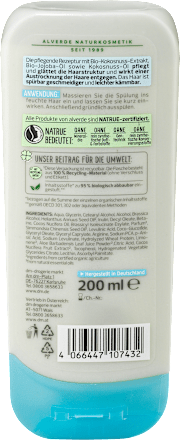 Conditioner Feuchtigkeit Bio-Kokos alverde NATURKOSMETIK