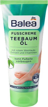 Fußcreme Teebaumöl  Balea