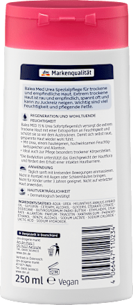 Körpermilch 15% Urea 2in1 Balea med