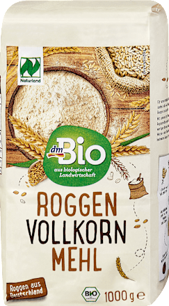 Ražná celozrnná múka stredná  dmBio