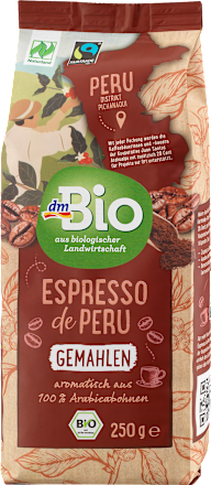 dmBio mleta pražena kava Espresso dmBio