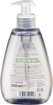 Flüssigseife Bio-Lavendel, Bio-Malve alverde NATURKOSMETIK