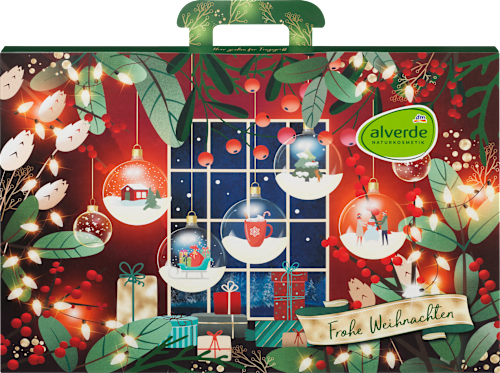 Adventskalender Pflege-Produkte  2022 alverde NATURKOSMETIK
