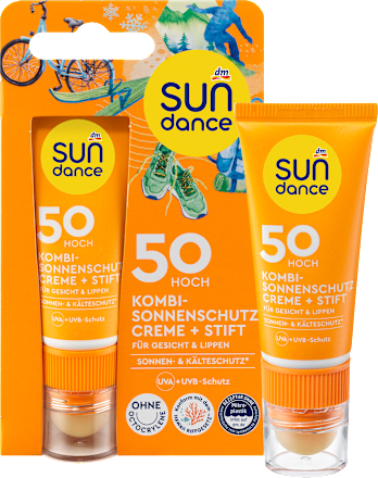 Sonnenschutz Kombi Gesicht Creme + Stift, LSF 50 SUNDANCE