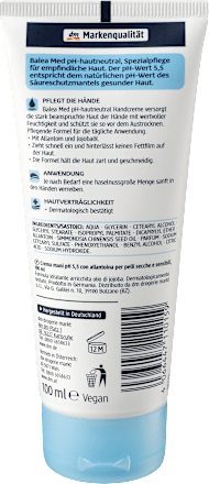 Handcreme hautneutral mit Allantoin Balea med