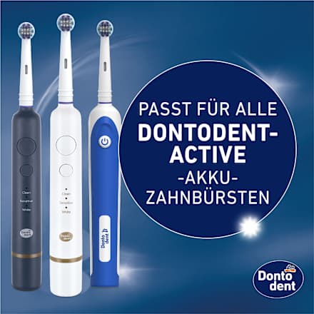 Aufsteckbürsten Active Clean Dontodent