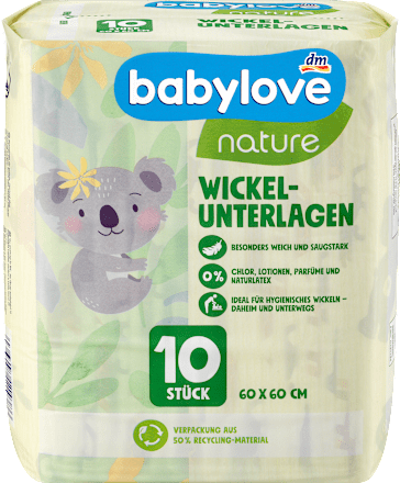 Wickelunterlagen  babylove nature