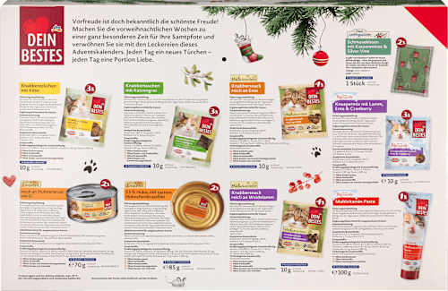 Adventskalender für Katzen Wunderbare Miaunachtszeit Dein Bestes