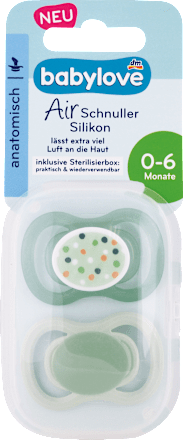 Suzetă din silicon anatomică 0-6 luni babylove