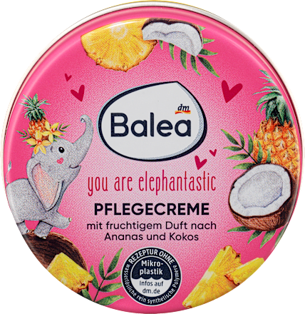 Pflegecreme You are elephantastic Balea