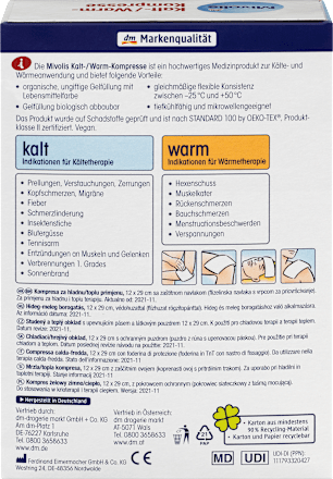 Kalt-/Warm-Kompresse 12 x 29 cm Mivolis
