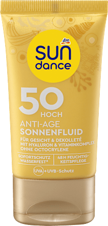 Fluid na opaľovanie Anti-Age s OF 50 SUNDANCE