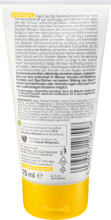 Sonnencreme sensitiv LSF 50 alverde NATURKOSMETIK