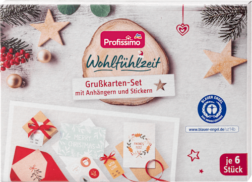 Wohlfühlzeit Grußkarten-Set Profissimo
