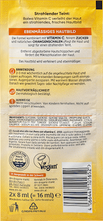 Peeling cukrowy z witaminą C Sugar Scrub Balea