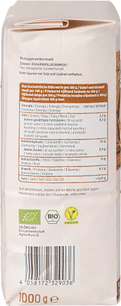 Ražná celozrnná múka stredná  dmBio