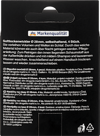 Bigodini ricci morbidi ebelin