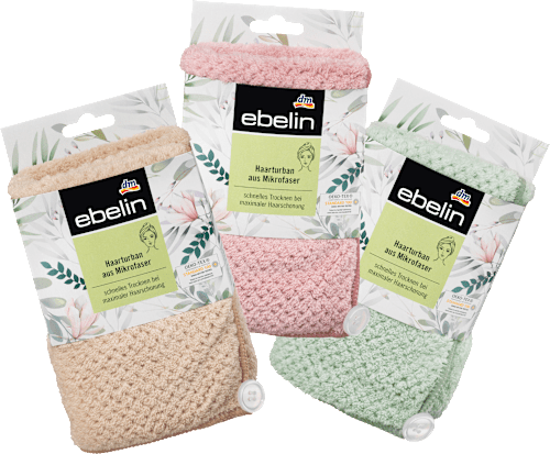 Haarturban Mikrofaser ebelin