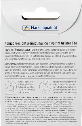 Konjac Gesichtsreinigungsschwamm ebelin