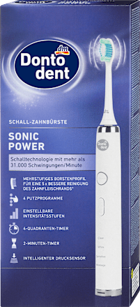 Elektrická zubná kefka Sonic Power Dontodent