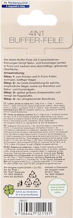 Buffer Nagelfeile 4in1 ebelin