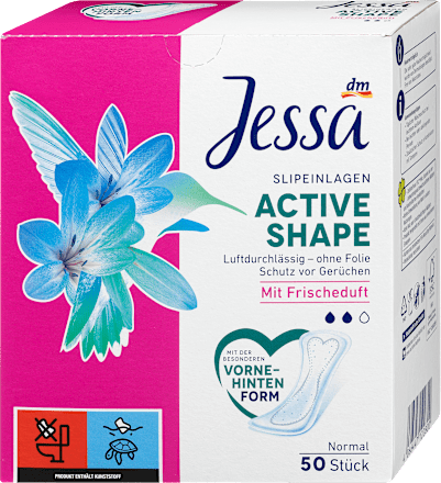 Slipeinlagen Active Shape Frischeduft Jessa