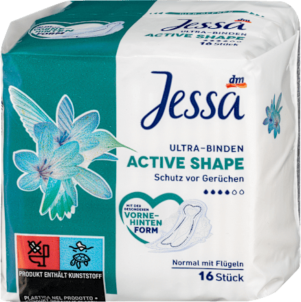 Ultra-Binden Active Shape mit Flügeln Jessa