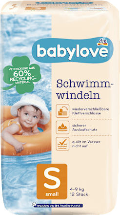 Pelene za kupanje S (4 – 9 kg) babylove