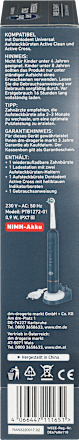 Elektrische Zahnbürste Active Professional Pure White/Graphit Blue Dontodent