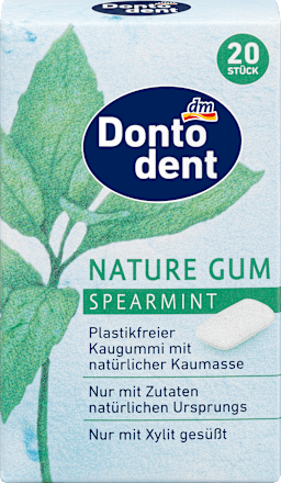 Miętowa guma w drażetkach Nature Gum Spearmint bez cukru Dontodent