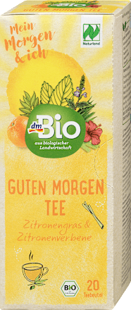 Kräutertee Guten Morgen Zitronengras & Eisenkraut dmBio