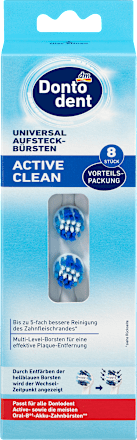 Aufsteckbürsten Active Clean Dontodent