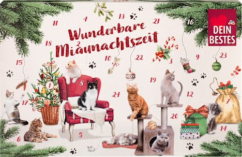 Adventskalender für Katzen Wunderbare Miaunachtszeit Dein Bestes