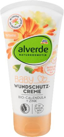 BABY krema protiv iritacija i crvenila - organski neven + cink alverde BABY