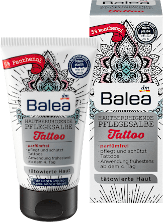 Kojąca maść do pielęgnacji tatuaży Balea