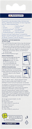 Aufsteckbürsten Active Clean Dontodent