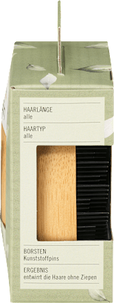 Haarbürste Entwirrkünstler Bambus ohne Griff ebelin