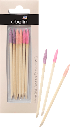 Patyczki do manicure z elementem ściernym ebelin