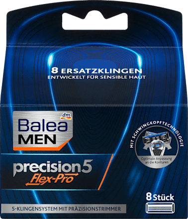 Wkłady wymienne do maszynki precision5 Flex-Pro Balea MEN