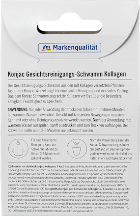 Konjac Gesichtsreinigungsschwamm ebelin