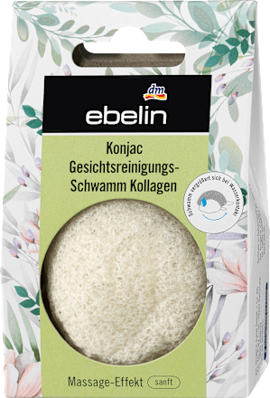 Konjac Gesichtsreinigungsschwamm ebelin