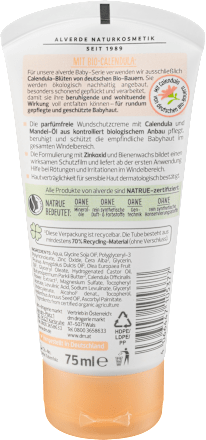 BABY krema protiv iritacija i crvenila - organski neven + cink alverde BABY