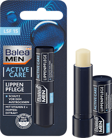 ACTIVE CARE Balzam za  usne, SPF 15 Balea MEN