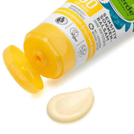 Detský balzam na opaľovanie Sensitiv OF 50 alverde NATURKOSMETIK