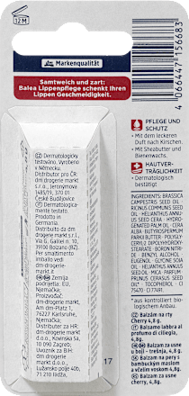 Lippenpflege i like you cherry much Balea