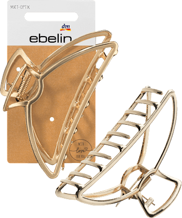 Haarklammer aus Metall ebelin