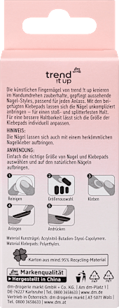 Künstliche Nägel On The Go Boomer Rose trend !t up