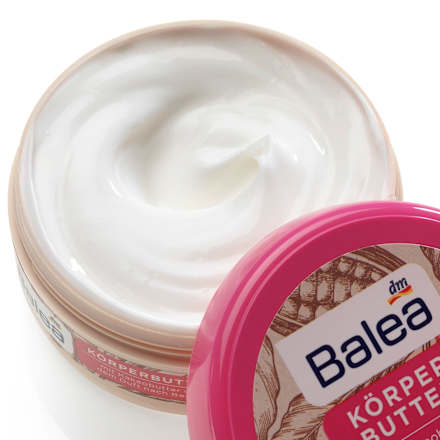 Körperbutter Kakao und Beere Balea